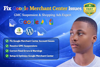 setup fix google merchant center, misinterpretation gmc suspension, shopping ads