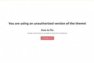 fix shrine pro theme license issue just few minutes