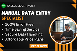 do data entry and clean your excel or googlesheets for accurate reports