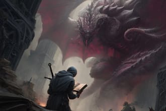 design fantasy book cover or ebook cover
