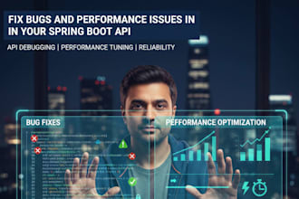 fix bugs and performance issues in your java spring boot API