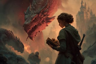 design fantasy and minimal book and ebook cover
