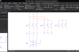 redraw or clean up eplan schematic