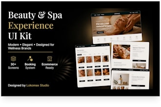 design and develop a premium beauty spa or wellness website