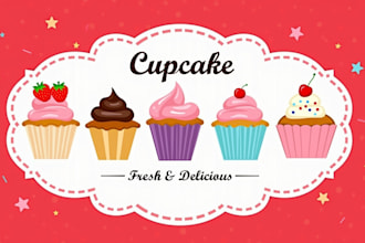 design outstanding pastry shop logo with express delivery