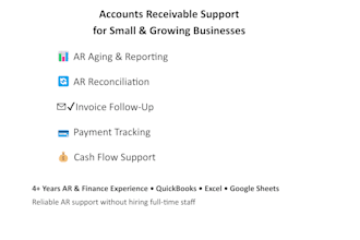 manage accounts receivable and invoice follow ups