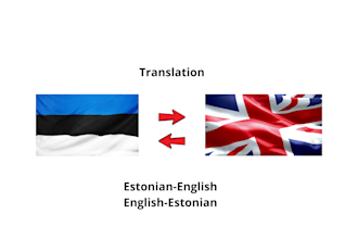 translate your text from english to estonian and vice versa