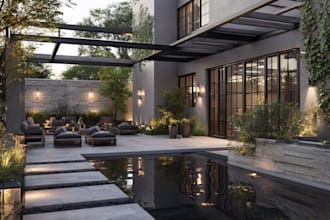 create photorealistic outdoor renders, landscape design