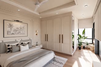 provide 3d render views for exterior and interior