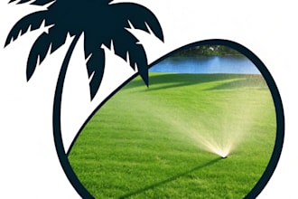 design unique agriculture landscape and lawn care logo