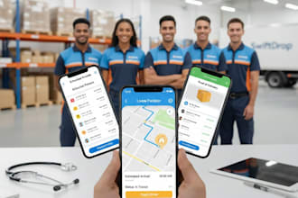 develop a package delivery app