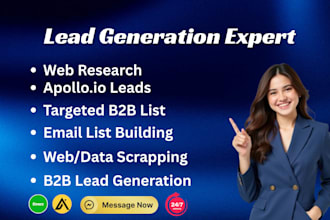 be your b2b lead generation expert