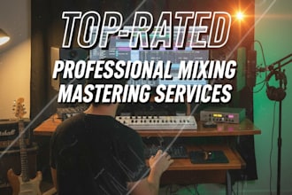 mix and master your song to commercial release quality