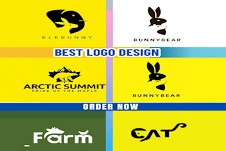 unique design for pet shop anything with animals logo in 12 hrs