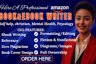 life coach self help ebook writer mental health kdp journal ebook ghostwriter
