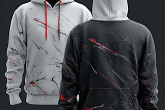 design your streetwear or merch hoodies and tshirts