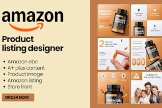 design premium amazon ebc enhanced brand content, a plus content, product image