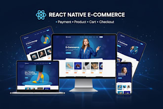 build a professional react native ecommerce mobile app