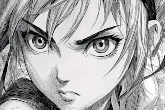 anime manga character illustration