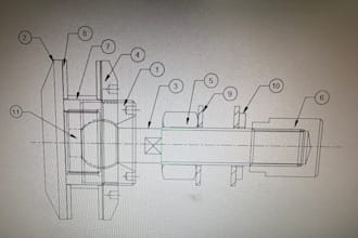 make 2d autocad drawings for fabrication