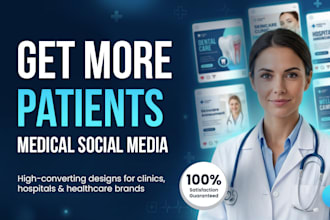 design healthcare and medical social media graphics