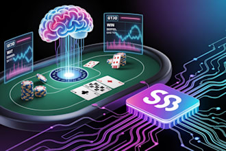 develop ai poker bots, gto solvers, solana poker bots, and real time poker tools