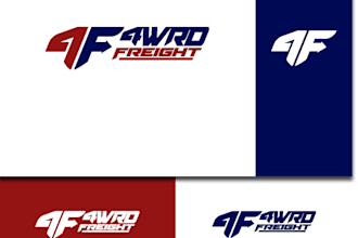 design a modern transport, trucking and logistics logo