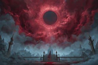 draw a custom dark surrealism for apparel