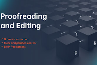 proofread and edit your content