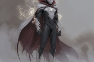 create scifi, fantasy, superhero character design