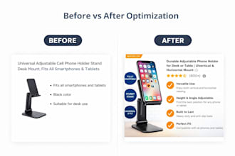 optimize your amazon product listing with highconverting images  SEO copy