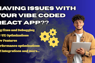 fix, debug ot advance your vibe coding react web app
