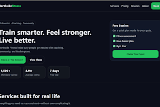 design a clean and professional business website