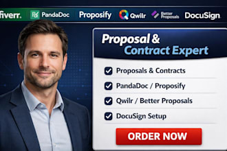 do proposals contract with proposify pandadoc better proposal qwilr docusign