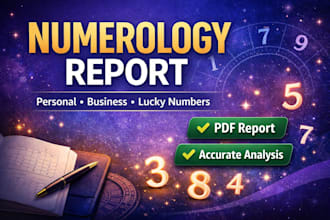 numerology report  a to z personal business