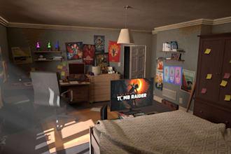 create gaming asset with required topology from low to high poly