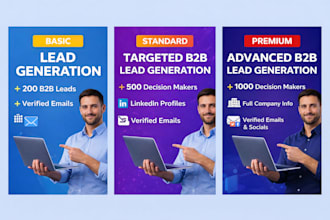accurate b2b lead generation, data mining and email finding