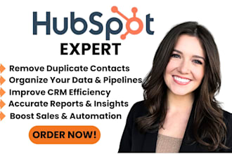 clean, organize and deduplicate your hubspot or CRM data