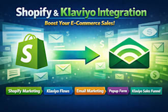 set up klaviyo abandoned cart, welcome and post purchase flows