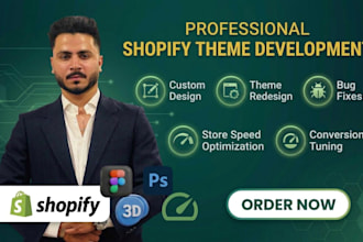 do shopify theme customization, shopify custom coding, developer and bug fix