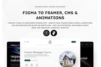 develop framer website, framer animation, framer developer