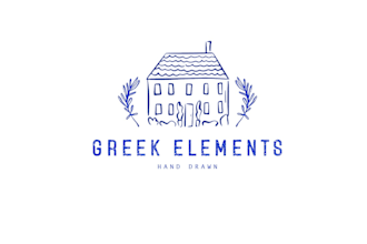 design hand drawn logo with illustration