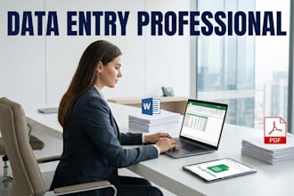 data entry, copy pest work,  expert