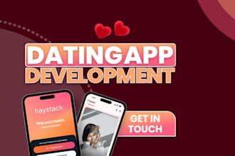 create ai dating app development social media app live streaming app dating app