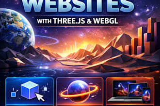 create stunning 3d websites with three js