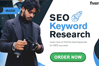 do SEO keyword research and competitor analysis