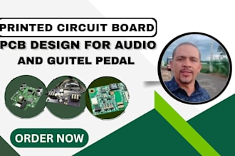 printed circuit board pcb design for audio devices and guitar pedals