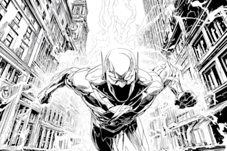 draw comic book in any style based on your ideas