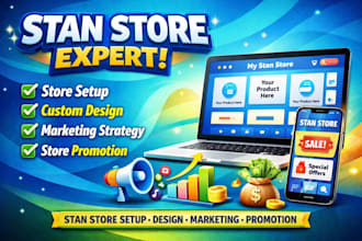 stan store setup, stan store design, stan store marketing, stan store promotion
