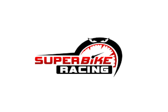 design included logo for super bike racing mode label